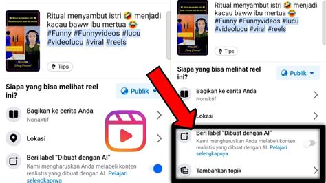 Cara Baru Upload Video Reels Facebook Lebel Ai Apakah Harus