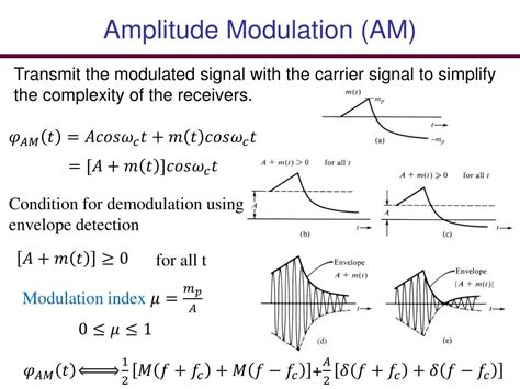 Ppt Ch Amplitude Modulations And Demodulations Powerpoint