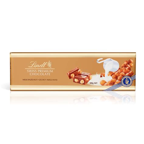 Gold Bar Milk Hazelnut 300g Lindt Online Shop