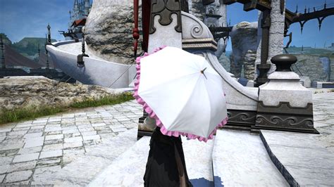 White Pink Lace Parasol XIV Mod Archive