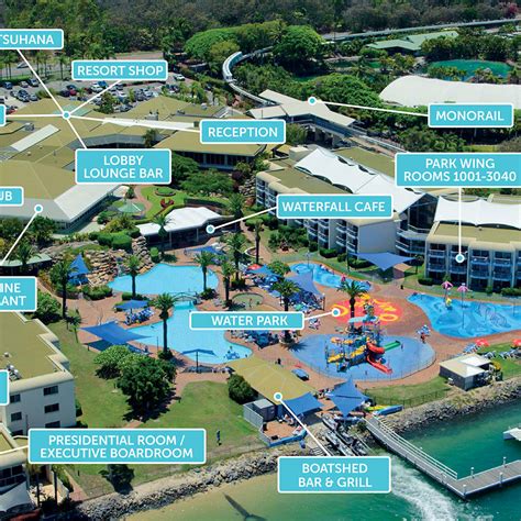 Sea World Resort Map Carlye Albertina