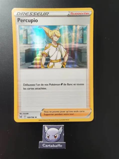 CARTE POKÉMON PERCUPIO 169 196 HOLO EB11 Origine Perdue NEUF EUR 2 85