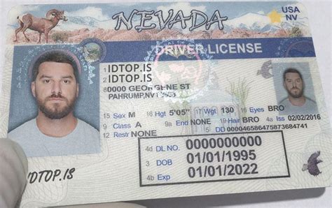 Nevada Fake Id Buy Scannable Fake Ids Idtop