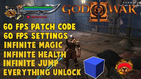 God Of War 2 60 Fps Cheat Codes Everything Unlock Unlimited 60