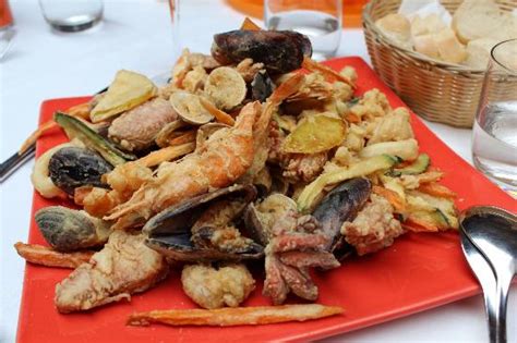 Fried Seafood Platter Picture Of Osteria Antico Giardinetto Venice