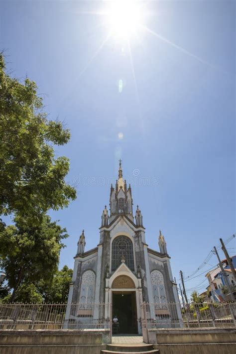 Facade of Our Lady of Rosary Church in Sao Luiz Do Paraitinga, Sao ...