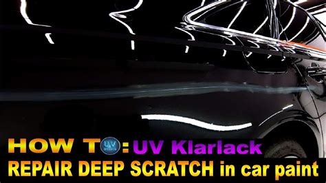 Deep Scratch Repair On Car Without Painting Youtube