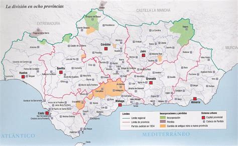 Mapa De Espana Mapa De Andalucia Provincias De Andalucia Images