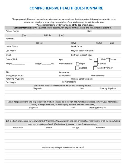 Fillable Online Purposes Of Surveys And Questionnaires Assessing