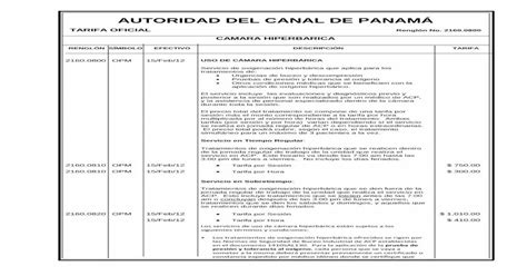 Autoridad Del Canal De PanamÁ · Autoridad Del Canal De