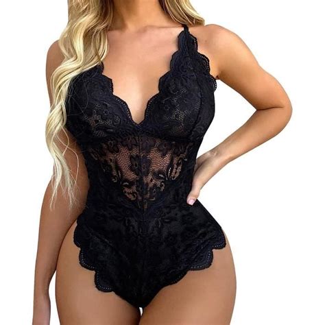 Coordonnes Ensemble Lingerie Lingerie Sexy Femme Body Et Combinaison