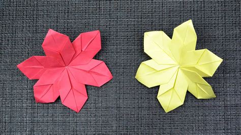 Paper FLOWER Origami Tutorial DIY By ColorMania YouTube