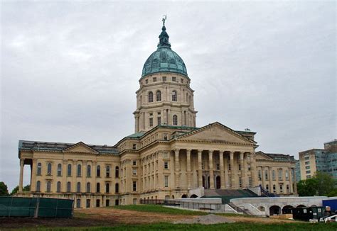 Capitol building, Kansas capital, Topeka