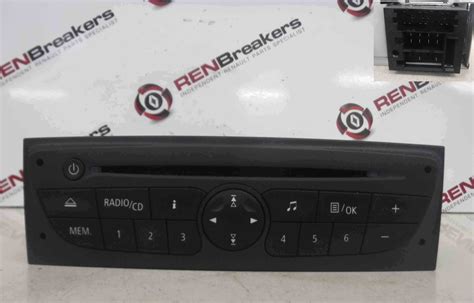 Renault Clio MK3 2009 2012 TOM TOM Sat Nav Cd Player Radio Store