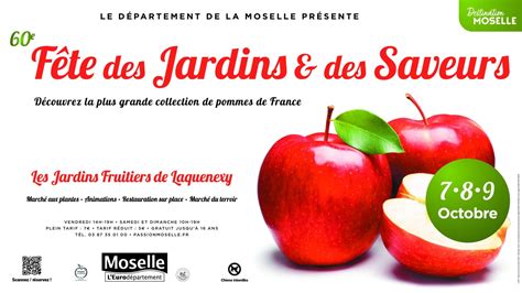 Jardins Fruitiers de Laquenexy 60e Fête des Jardins des Saveurs