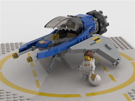 Lego Moc Neo Classic Space Patrol Craft By Williweb Rebrickable Build With Lego