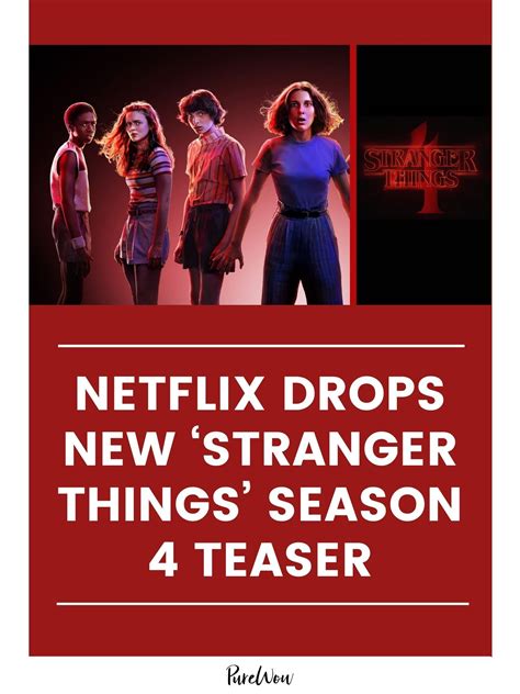Netflix Drops New 'Stranger Things' Season 4 Teaser & It Features the