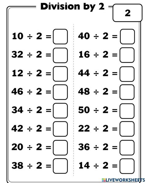 2276132 Division By 2 Shamin Liveworksheets