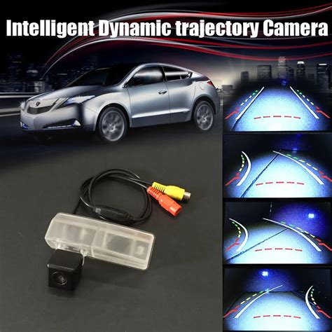 Car Intelligent Reversing Trajectory Tracks Camera Rear View Backup