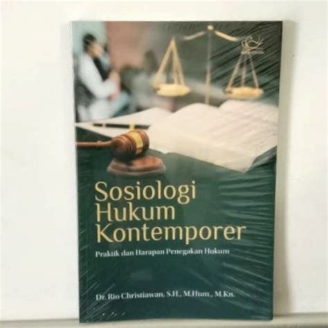 Jual Buku Sosiologi Hukum Kontemporer Rajawali Shopee Indonesia