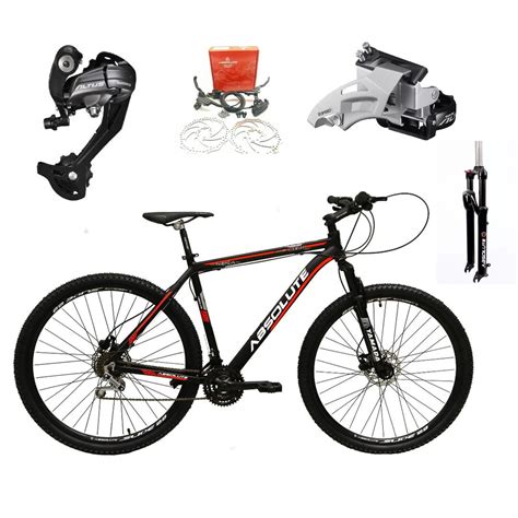 Bicicleta Aro Absolute Nero Shimano Altus V Freios Hidr Ulicos