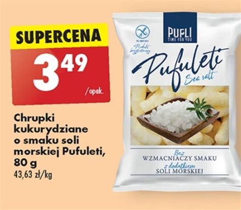 Promocja Chrupki Kukurydziane Pufli W Biedronka