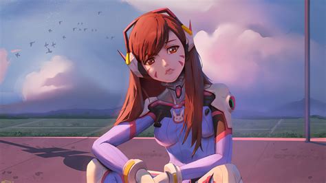 X Dva Overwatch Sketch Artwork K P Resolution Hd K