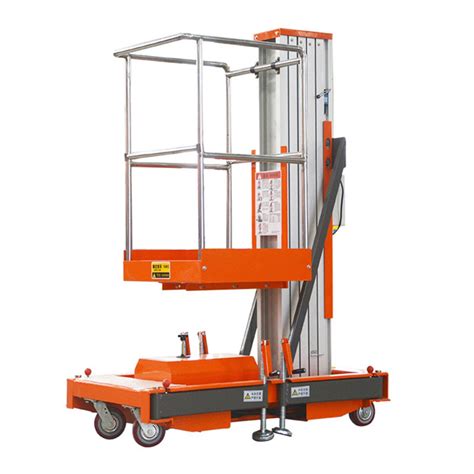 Kinglift M Kg Hydraulic Single Mast Aluminum Alloy Lift Aerial