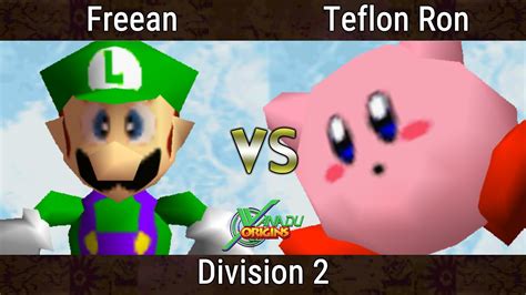 Xanadu Origins Teflon Ron Kirby Vs Freean Luigi Smash Bros