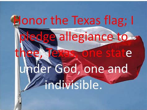 Texas Pledge