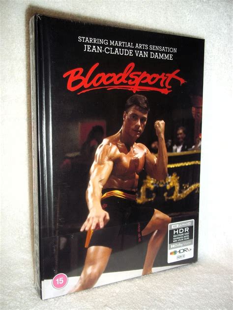 Bloodsport K Blu Ray Mediabook Jean Claude Van Damme Martial