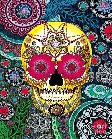 Sugar Skull Diamond Art Kit Paint By Diamonds