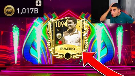 JE PACK EUSEBIO 109 DE GEN 1 MILLIARD DE CREDITS SUR FIFA MOBILE