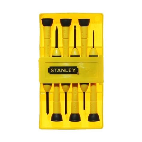 Buy Stanley 66 052 6 Pc Bi Material Precision Screwdriver Set Online At Best Prices In India