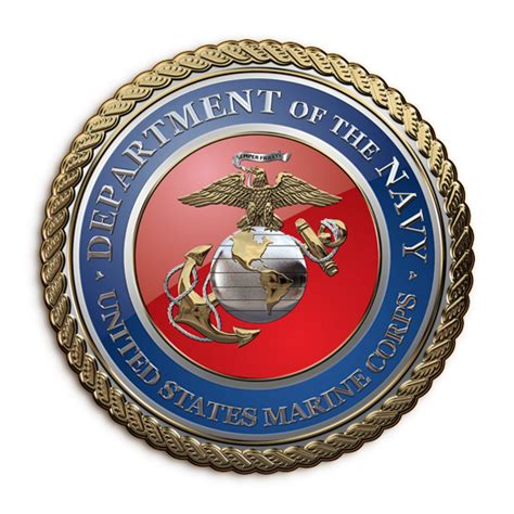 Military Insignia 3d Seal Of The United States Marine Corps Usmc