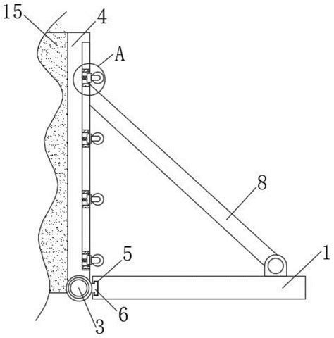 一种具有快速拆分结构的建筑用基坑支护装置的制作方法