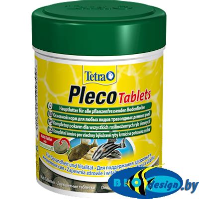 Tetra Plecco Tablets 58 табл. (Корм для сомиков со спирулиной ...