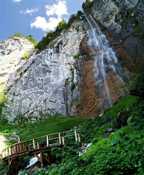 The Skakavac Waterfall Bosnia And Herzegovina B H Sarajevo Bosnia