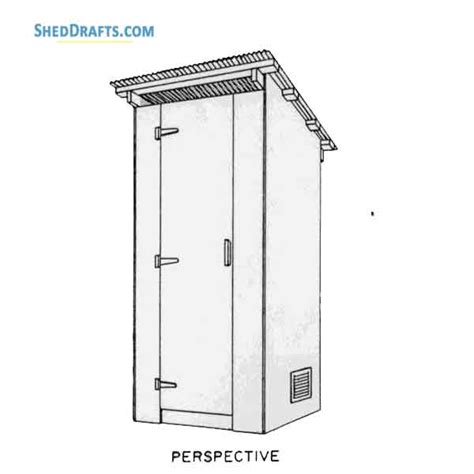 4×4 Small Lean To Tool Shed Plans