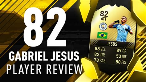 FIFA 17 GABRIEL JESUS OTW 82 PlayerReview Statistiche In Game