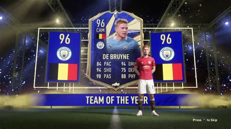 Omg I Packed Toty Kevin De Bruyne Fifa Ultimate Team Youtube