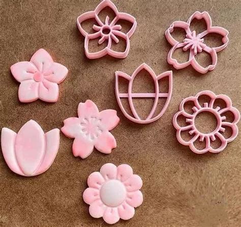 Set De Cortantes De Flores Cm Primavera Cookie Kutter