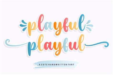 Playful Font by jinanstd · Creative Fabrica