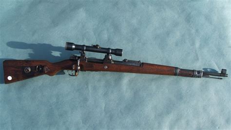 By Sword And Musket Mauser Model K98 Rifle With Turret Scope……………sold