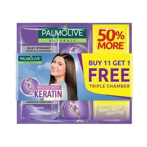 Palmolive Natural Shampoo Sachet Violet 15ml 12pcs Lazada PH