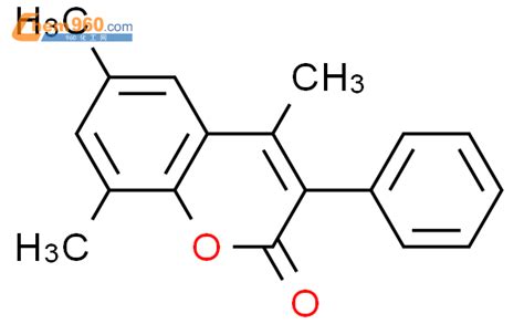 2H 1 Benzopyran 2 one 4 6 8 trimethyl 3 phenyl CAS号112030 32 7 960化工网