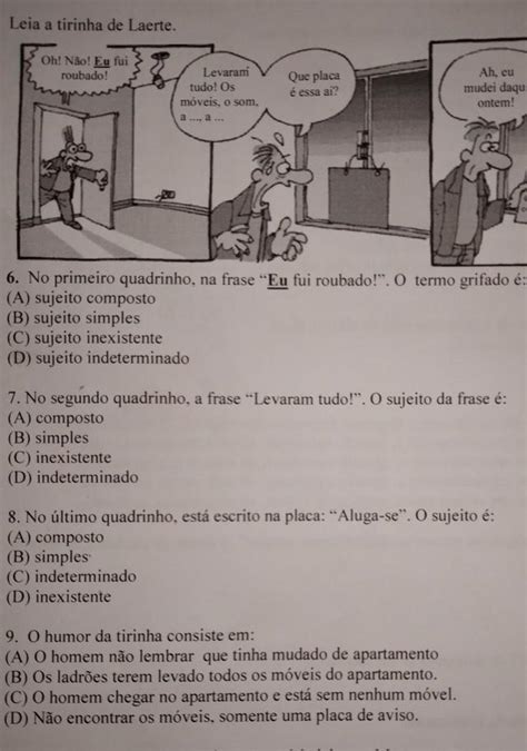 Leia a tirinha de Laerte Oh Não Eu fui roubado Levaram tudo Os