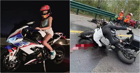 黑絲重機女神逆向撞車亡！車友見「生前跑山影片」悲嘆：過彎全壓線