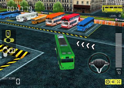 Busman Parking 3D - Funny Car Games