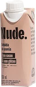 Leite Vegetal De Aveia To Go Sabor Cacau Nude Ml Amazon Br